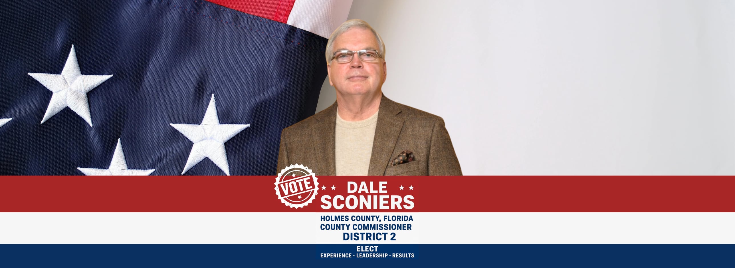 Dale Sconiers for Holmes County Commissioner